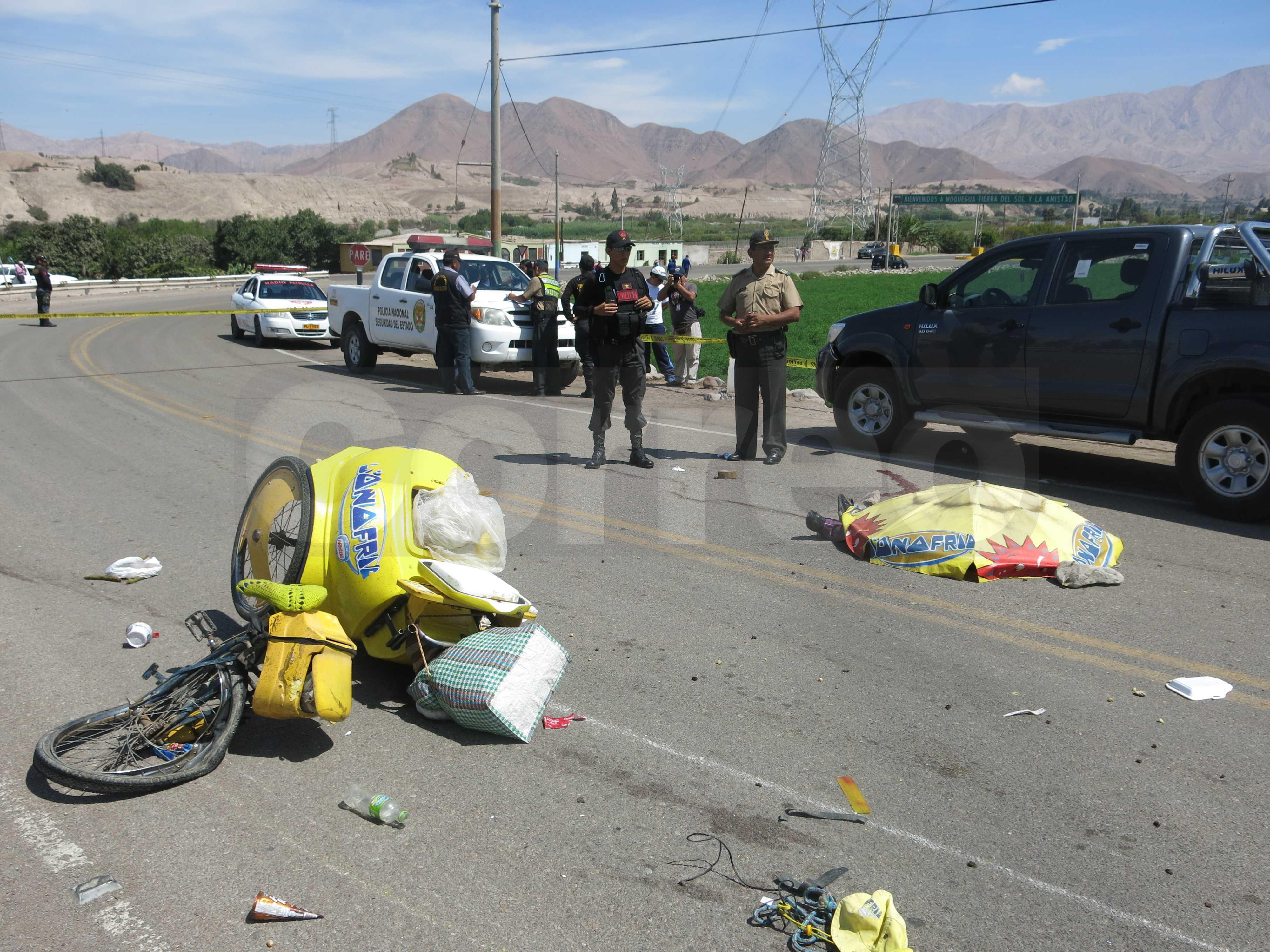 Moquegua: Heladera muere en ingreso a la Binacional