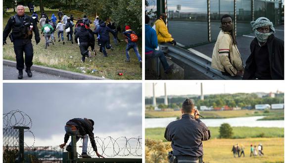 Londres y París quieren acabar 'juntos" con la crisis de los migrantes