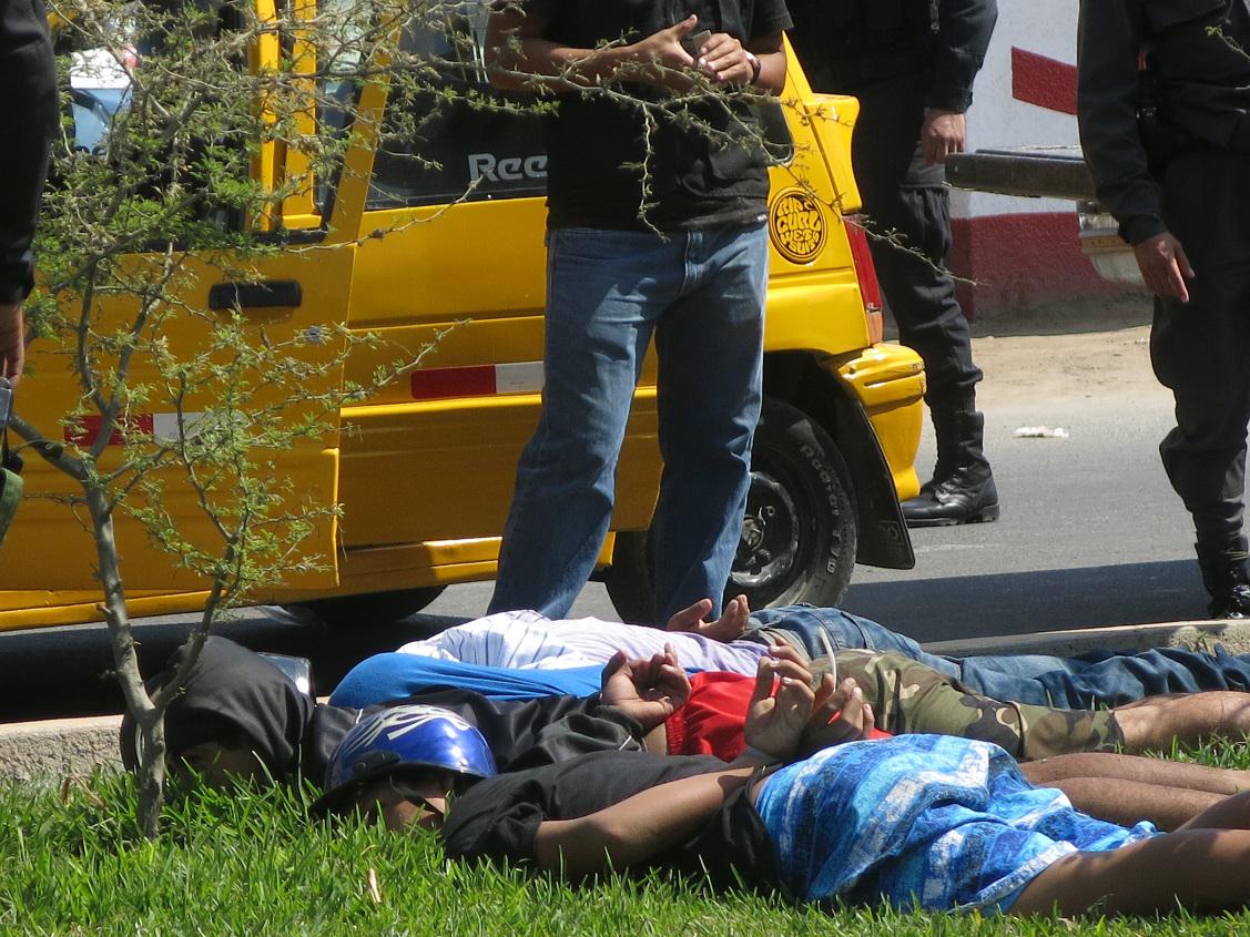 Chiclayo: Pedirán prisión preventiva para asaltantes detenidos en balacera