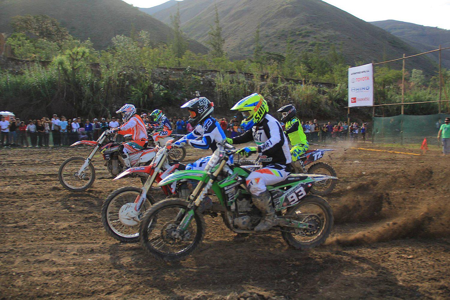 Huánuco congregará a más de 90 corredores en campeonato de motocross 