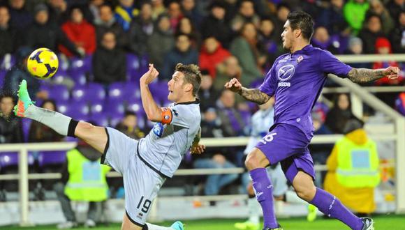 La Fiorentina de Juan Vargas ganó 2-0 al Atalanta