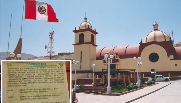 Tacna: Ejército Peruano realiza maniobras militares en Locumba