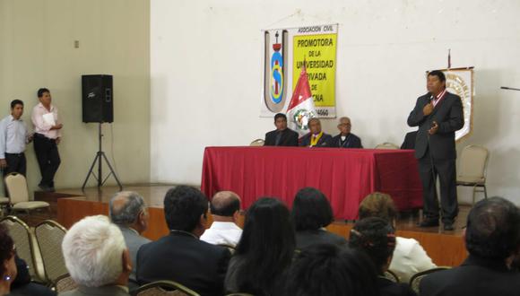 Promotora de Universidad Privada de Tacna inicia año académico