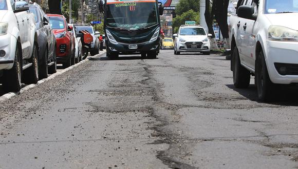 Arequipa: cierran Av. Ejercito por mantenimiento de vías