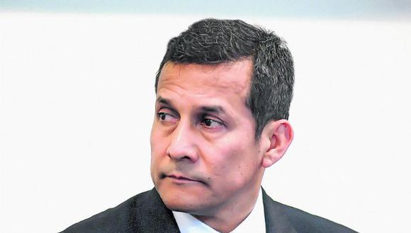 ​Lava Jato: presidente Ollanta Humala no podrá declarar hasta culminar mandato