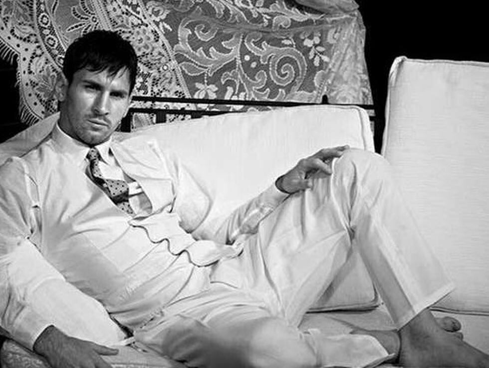 Messi posó en ropa interior para Dolce & Gabbana