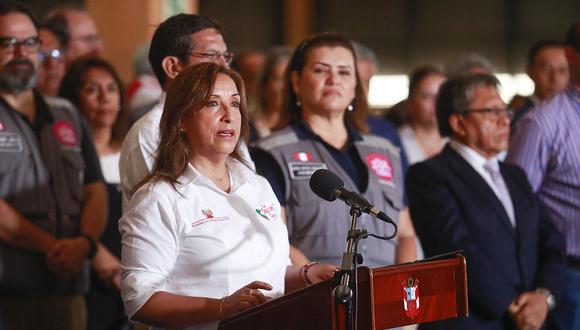 Dina Boluarte, presidenta de la República. (Foto: Presidencia)