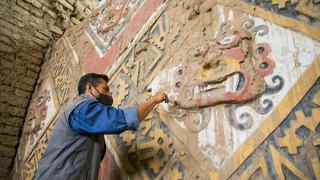 Reinician trabajos de conservación en Huaca de La Luna