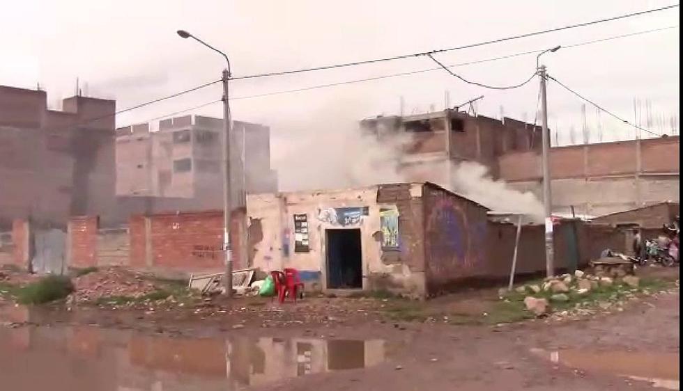Fuga de gas provocó incendio en el distrito de San Miguel