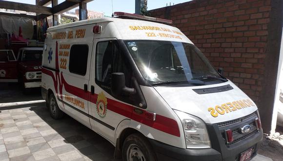 Bomberos se quedan sin ambulancia para atender emergencias 