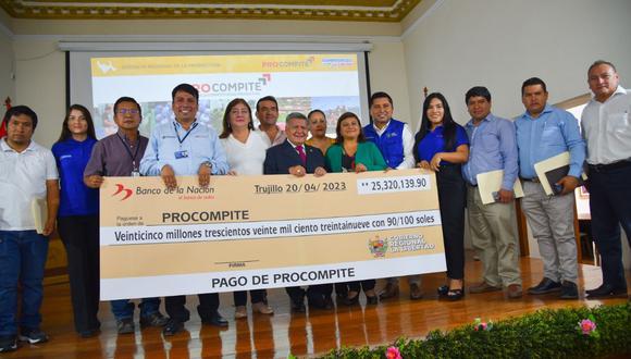 Alcalde de Julcán, Tarsis Reyes, destacó impacto económico en la provincia con programa Procompite.