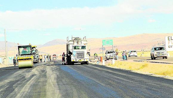 Autopista Puno - Juliaca recién estará terminadaen setiembre de 2018