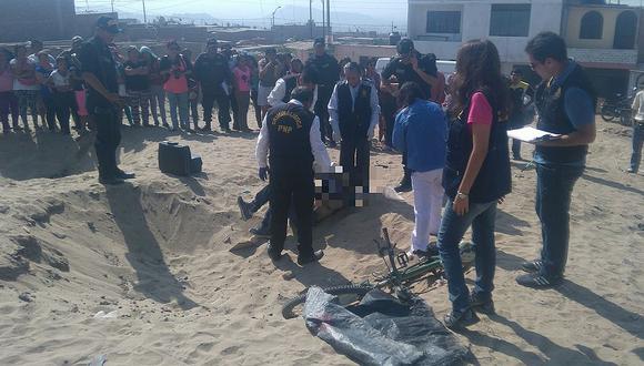 Trujillo: Joven pierde la vida tras caer en fosa de arena 