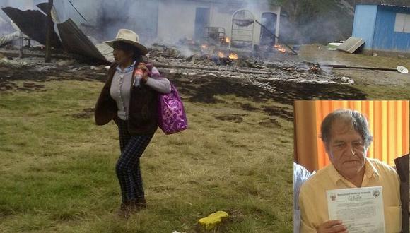 Detienen a alcalde de Vilcabamba y lo responsabilizan por destrozos en planta 