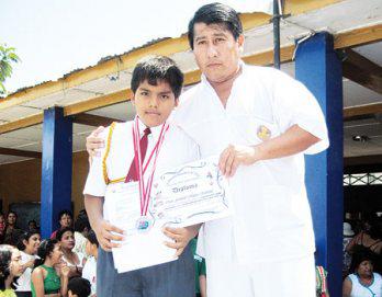 Matías fue distinguido