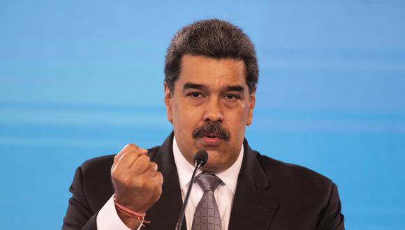 “Ese oro le pertenece a los venezolanos y, en específico, al Banco Central de Venezuela, son las reservas del país”, dijo Nicolás Maduro. (Foto: Yuri CORTEZ / AFP)