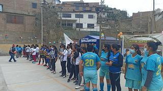 Mundialito de fútbol femenino llega a Ticlio Chico en Villa María del Triunfo