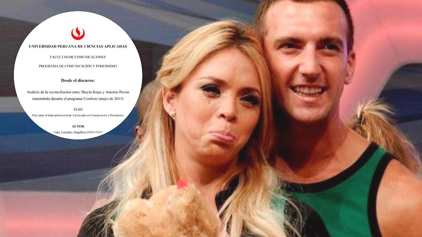 Tesis universitaria sobre Sheyla Rojas y Antonio Pavón causa revuelo en redes (FOTO)