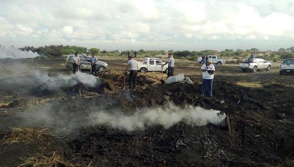 Frustran el tráfico ilegal de más de 8 toneladas de carbón de algarrobo