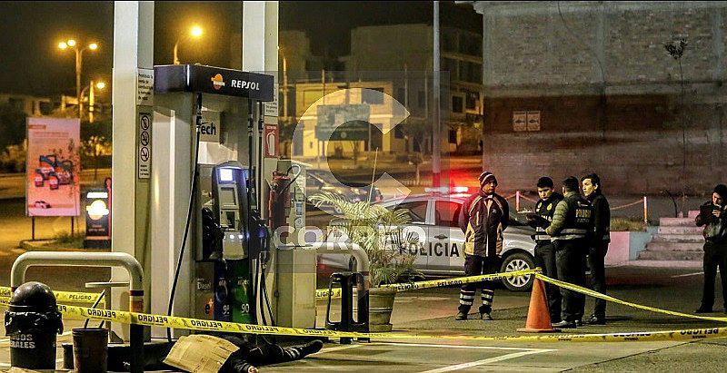 Cieneguilla: asesinan de un disparo a trabajador de grifo tras resistirse al robo (FOTOS Y VIDEO)