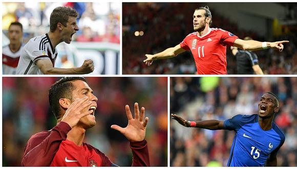 Eurocopa 2016: ​Ronaldo, Bale, Pogba y Muller se preparan para día "D"