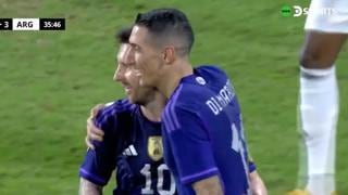 Argentina vs. Emiratos: Ángel Di María puso el 3-0 y obtuvo su doblete (VIDEO)