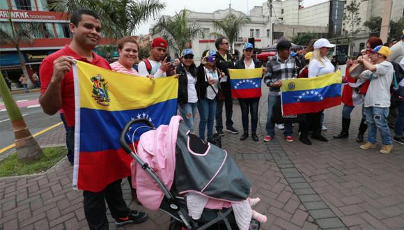 Venezolanos que trabajan en Perú representan actualmente el 1,2% de la PEA
