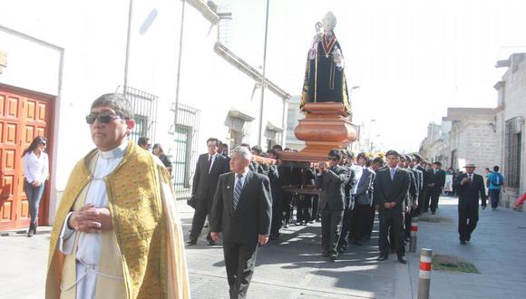 Misa y procesión por el patrono de la Unsa