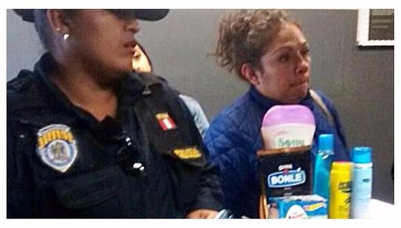 Sorprenden a mujer cuando hurtaba productos de conocido centro comercial en Trujillo