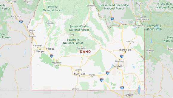 El Instituto Geológico de Estados Unidos reportó un fuerte sismo en Idaho. (Foto: Google Maps)