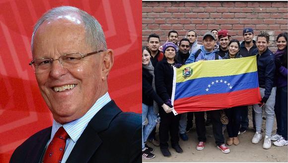 PPK invita a venir a ciudadanos venezolanos y les promete "sueldos de ley" 