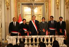 Presidente Martín Vizcarra tomó juramento a nuevos ministros de Estado (VIDEO)