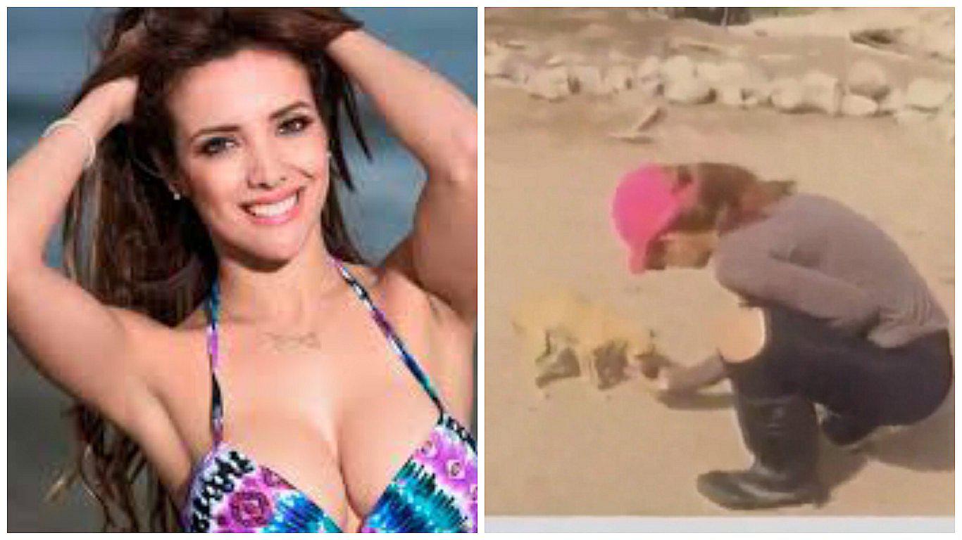 ​Rosángela Espinoza rescató a animalitos afectados por huaicos en Cañete