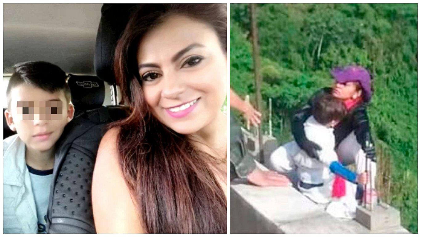 La conmovedora carta que dejó la mujer que se lanzó con su hijo de un puente