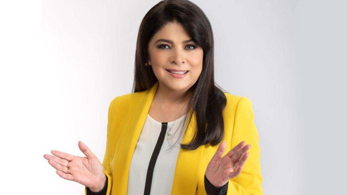 Victoria Ruffo y su reacción ante supuesta llamada de Eugenio Derbez  (Foto: GEC)