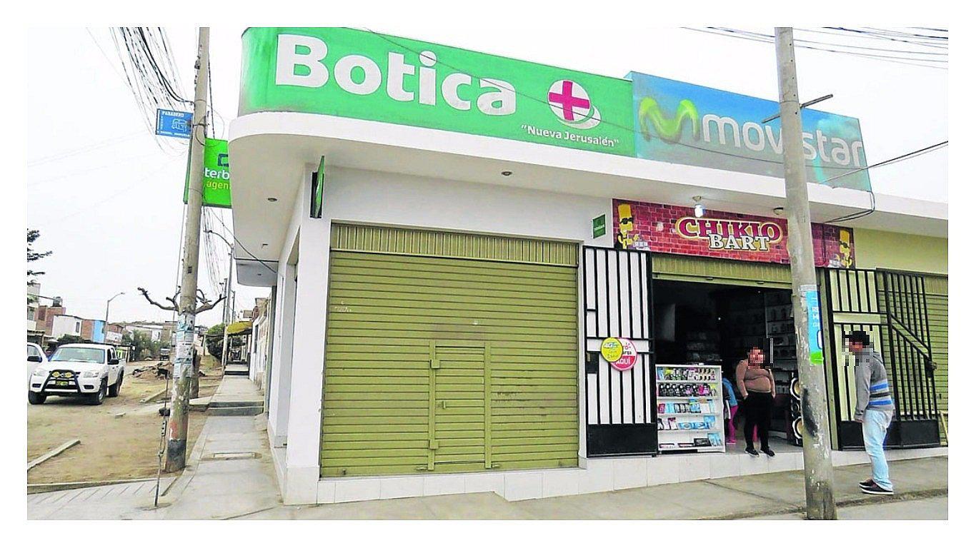 Trujillo: Delincuentes se llevan 15,000 soles de botica