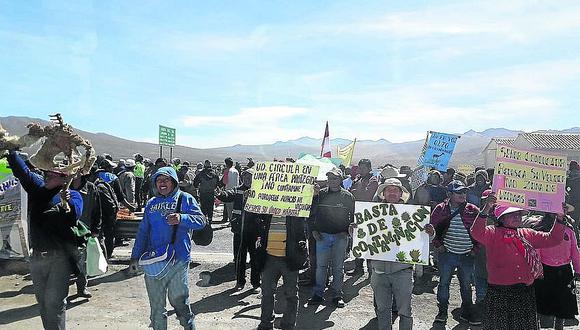 Protestan para proteger a Pampa Cañahuas