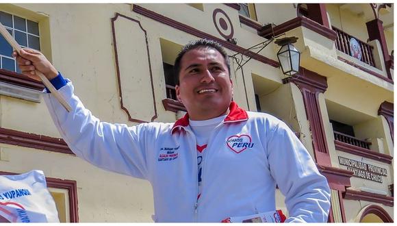 Mariano Yupanqui pide sus votos 