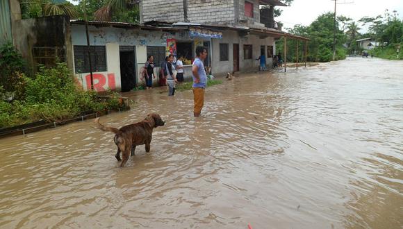 San Martín: río Huallaga inunda comunidades en Alto Amazonas