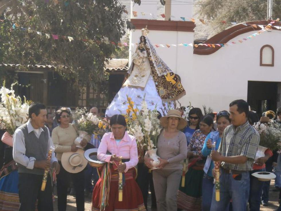 Chorunga y su patrona