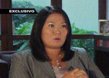 Keiko Fujimori: "Pareciera que Nadine es quien toma las decisiones"