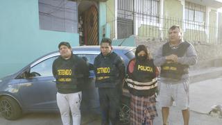 Cae banda de robacasas en Paucarpata con televisores y 14 mil soles