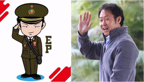 ​Fiestas Patrias: Kenji Fujimori lanza peculiares caricaturas por la Parada Militar [FOTOS]