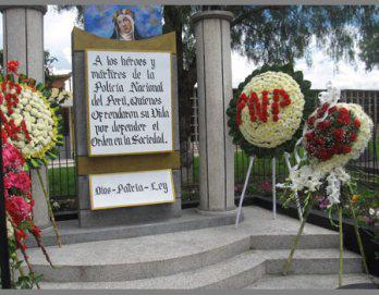 Rinden homenaje a mártires de la PNP