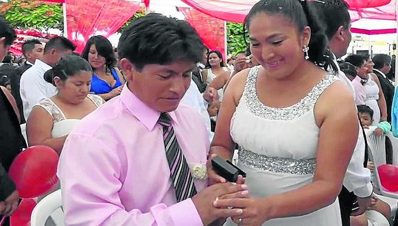 Chimbote: 90 parejas se dan el sí en el Día de San Valentín 