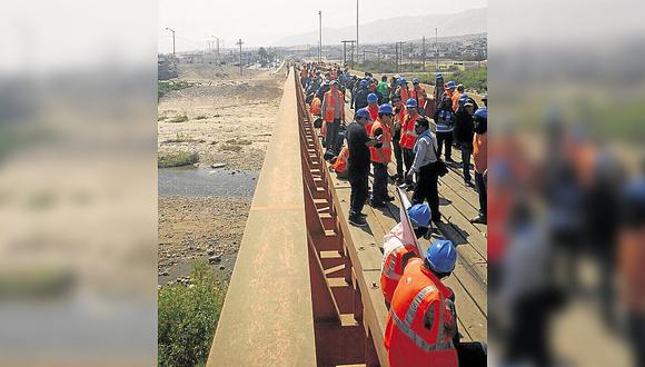 Moquegua: Mineros bloquearon línea férrea de Southern Peru en Ilo