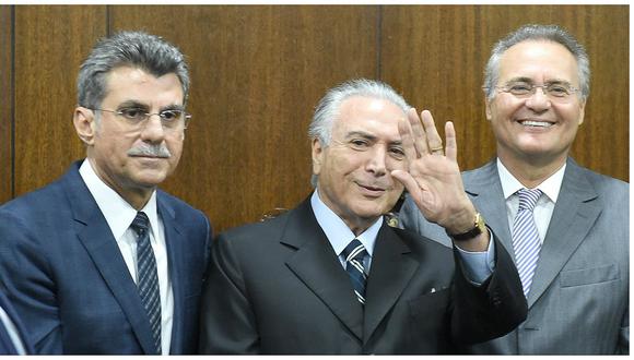 Brasil: Fiscalía pide prisión del presidente del Senado y un exministro de Michel Temer