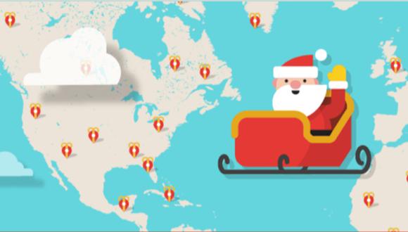 Sigue el recorrido de Papa Noel por todo el mundo (EN VIVO) 