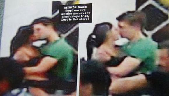 Esto Es Guerra: Nicola Porcella besa a otra chica que no es Angie Arizaga