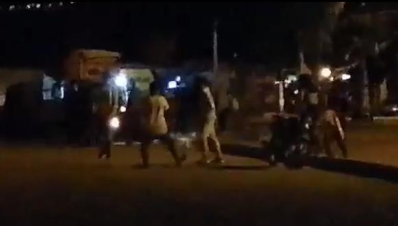 Grupo de jóvenes toman por asalto desaladas calles sanjuaninas